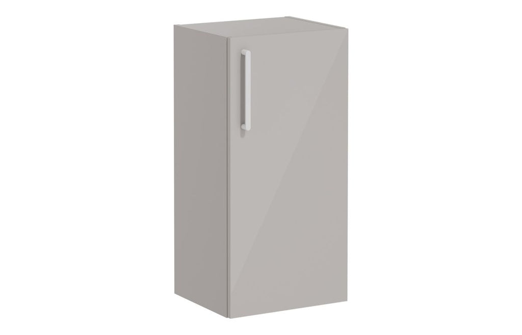 VTFT0398 - VitrA Root Flat 40cm 1 Door Lower/Base Unit (RH Hinge) - Bright Sahara Beige image