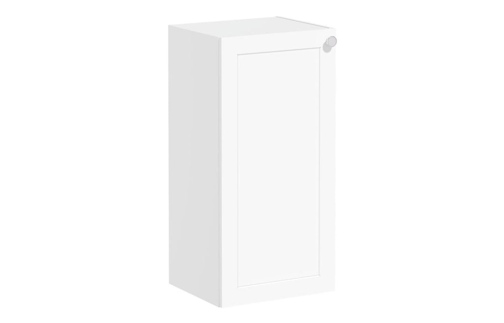VTFT1918 - VitrA Root Classic 40cm 1 Door Lower/Base Unit (LH Hinge) - Matt White image