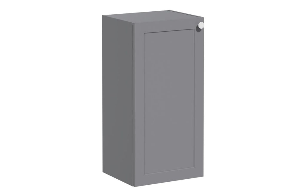 VTFT1922 - VitrA Root Classic 40cm 1 Door Lower/Base Unit (LH Hinge) - Matt Grey image