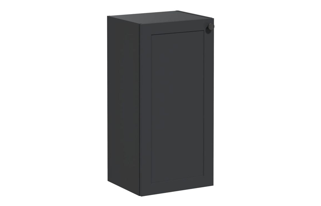 VTFT1926 - VitrA Root Classic 40cm 1 Door Lower/Base Unit (LH Hinge) - Matt Graphite image