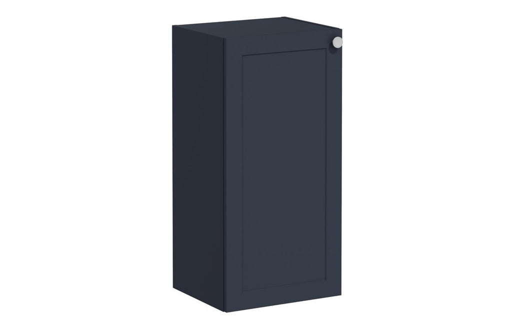 VTFT1928 - VitrA Root Classic 40cm 1 Door Lower/Base Unit (LH Hinge) - Matt Dark Blue image