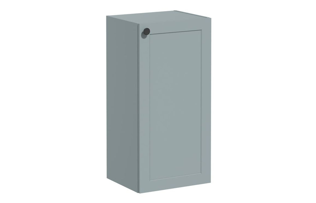 VTFT1938 - VitrA Root Classic 40cm 1 Door Lower/Base Unit (RH Hinge) - Matt Fjord Green image