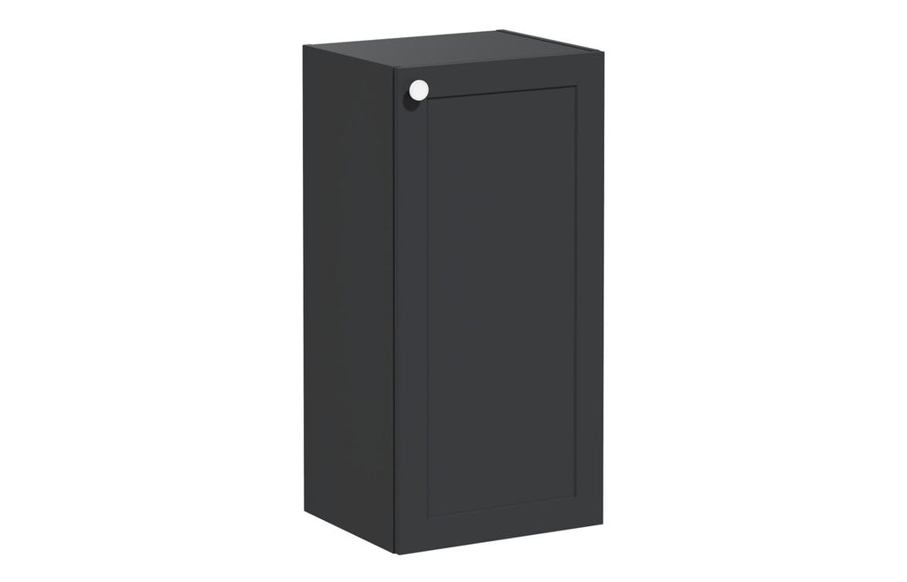 VTFT1940 - VitrA Root Classic 40cm 1 Door Lower/Base Unit (RH Hinge) - Matt Graphite image