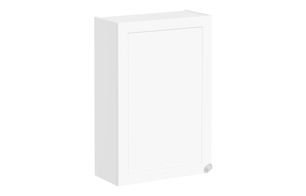 VTFT2002 - VitrA Root Classic 60cm 1 Door Upper/Wall Unit (LH Hinge) - Matt White image