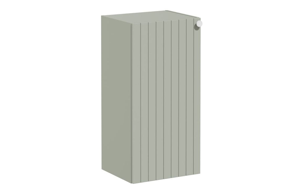 VTFT2242 - VitrA Root Groove 40cm 1 Door Lower/Base Unit (LH Hinge) - Matt Retro Green image