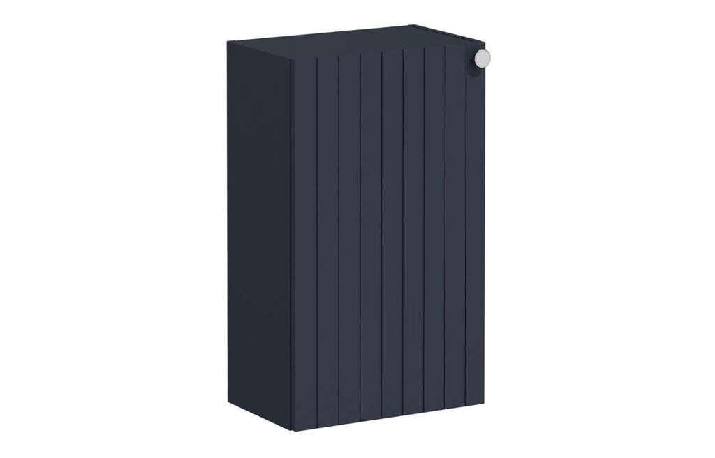 VTFT2268 - VitrA Root Groove 40cm 1 Door Slim Lower/Base Unit (LH Hinge) - Matt Dark Blue image