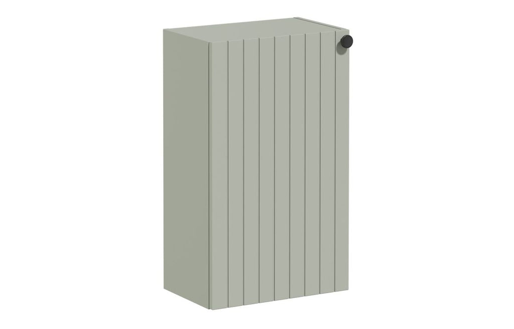 VTFT2270 - VitrA Root Groove 40cm 1 Door Slim Lower/Base Unit (LH Hinge) - Matt Retro Green image
