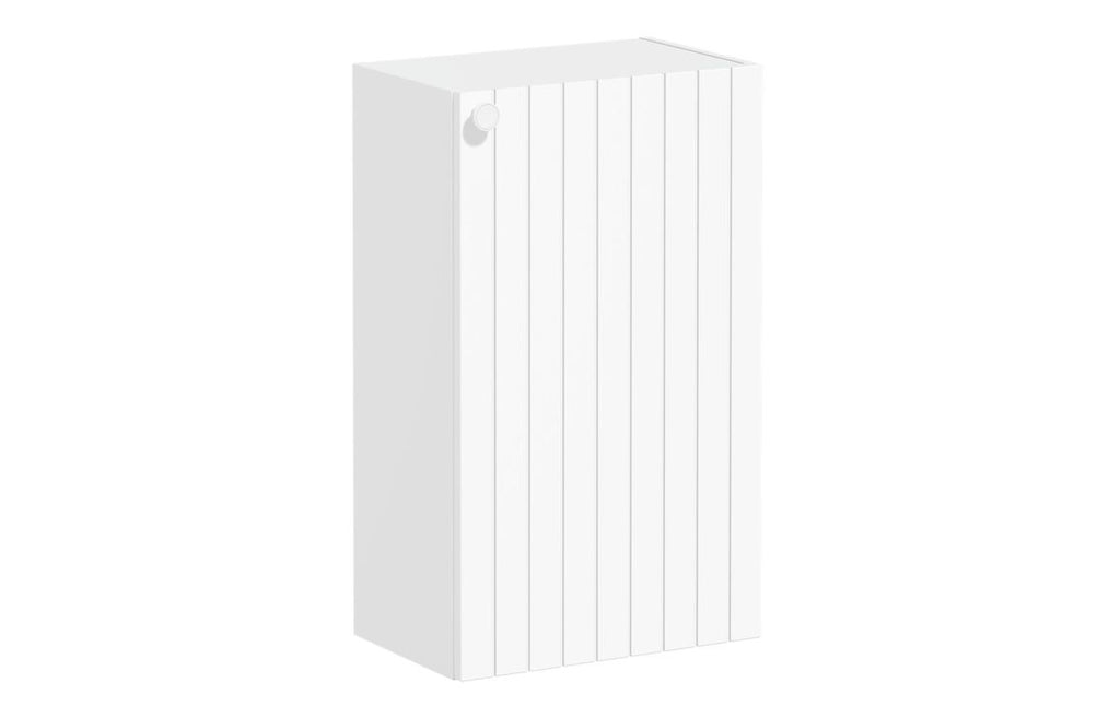 VTFT2272 - VitrA Root Groove 40cm 1 Door Slim Lower/Base Unit (RH Hinge) - Matt White image