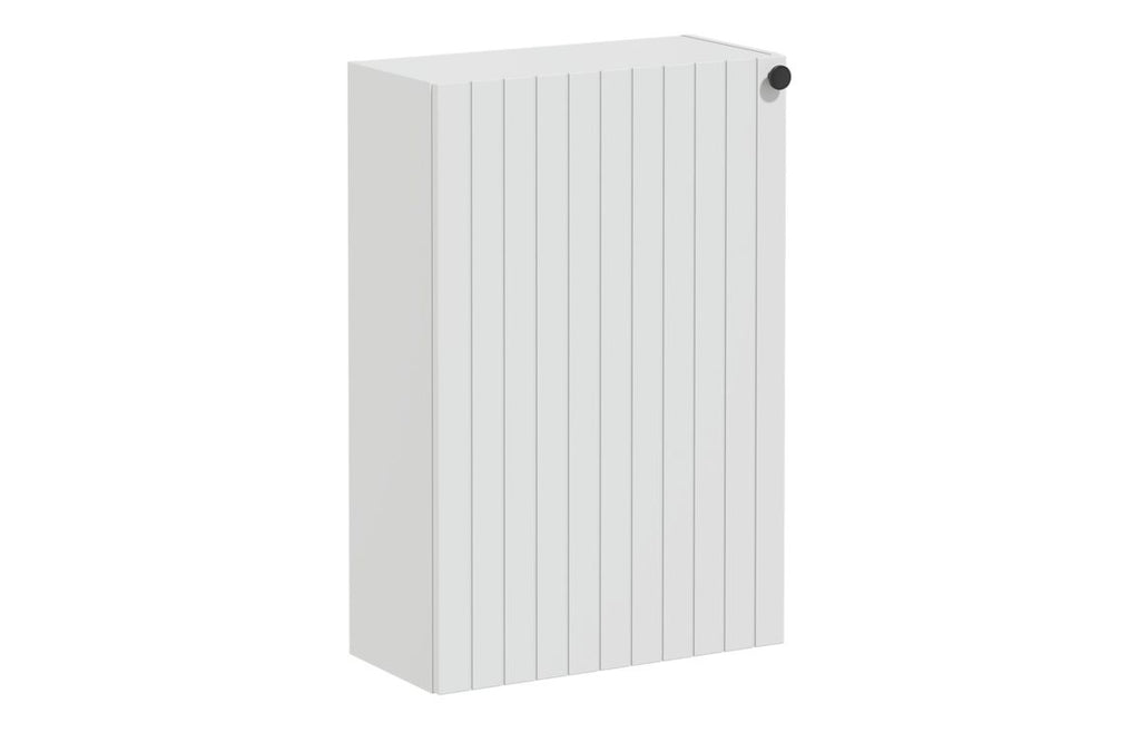 VTFT2288 - VitrA Root Groove 55cm 1 Door Slim Lower/Base Unit (LH Hinge) - Matt Light Grey image
