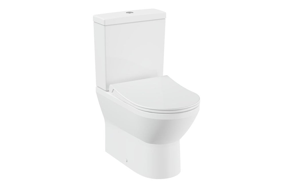 VTPP0180 - VitrA Integra Fully Shrouded Close Coupled Pan Only - White image
