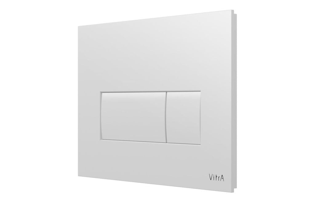 VTAC0284 - VitrA Loop Square Flush Plate - Gloss White image
