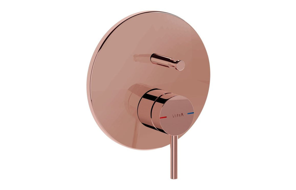 VTTB1096 - VitrA Origin Integrated 2-Way Diverter - Soft Copper image