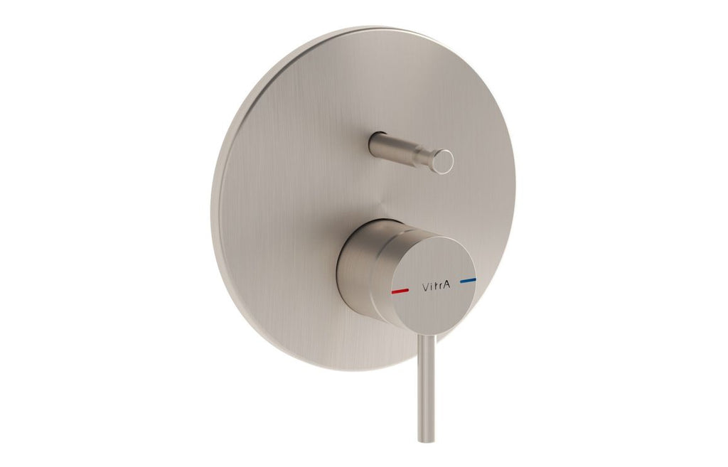 VTTB1094 - VitrA Origin Integrated 2-Way Diverter - Brushed Nickel image