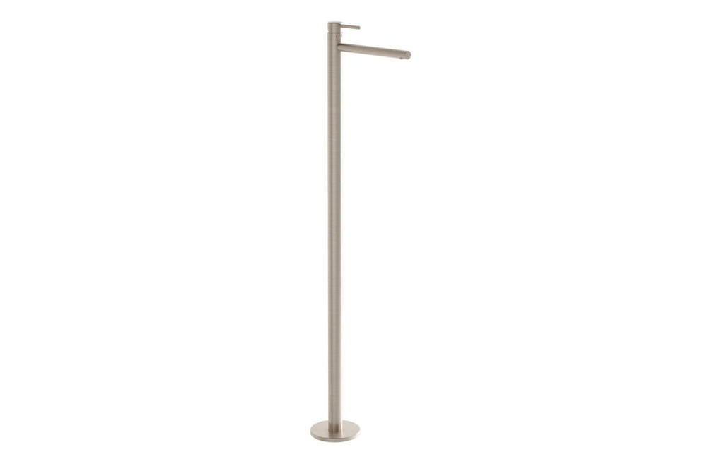 VTTS1346 - VitrA Origin Floor Standing Basin Mixer - Brushed Nickel image