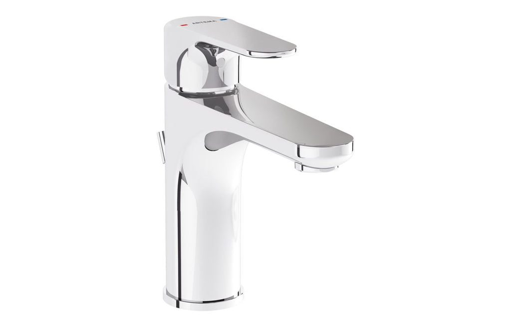 VTTS1298 - VitrA Root Round Basin Mixer w/Waste Lever - Chrome image