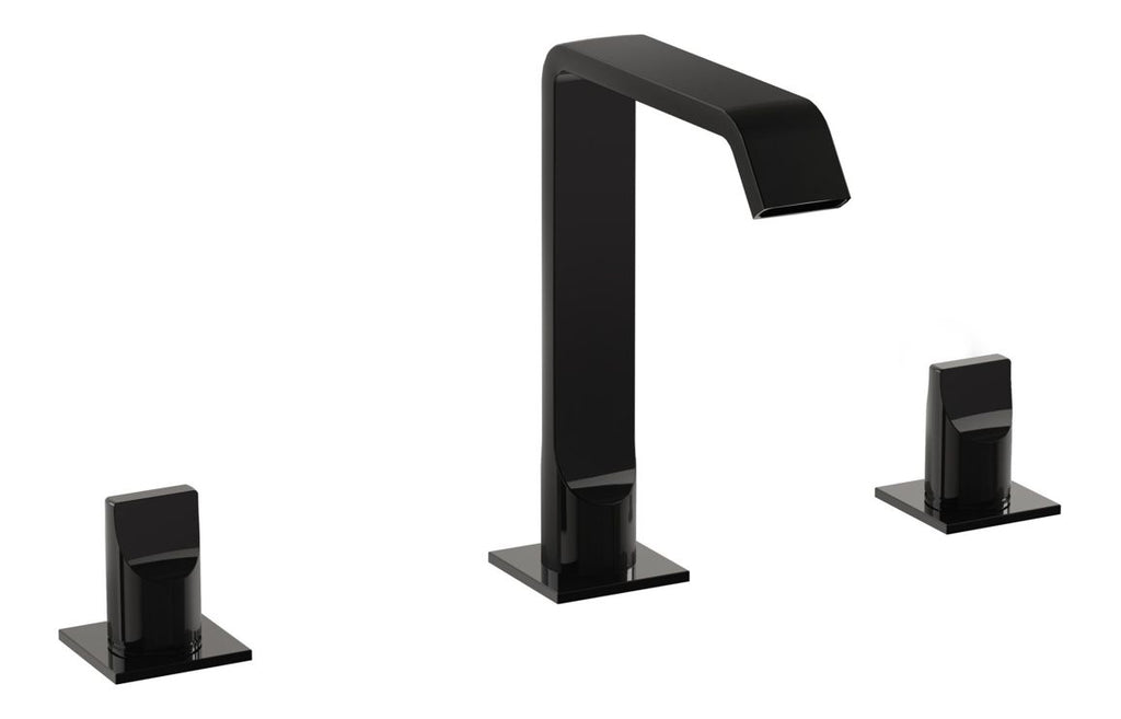 VTTS3012 - VitrA Suit 3-Hole Basin Mixer - Gloss Black image
