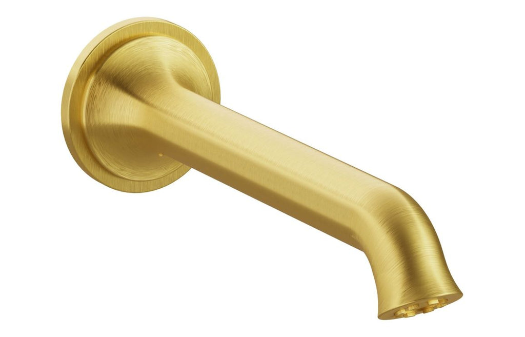 VTTB1158 - VitrA Origin Classic Wall Mounted Bath Spout - Brushed Gold image