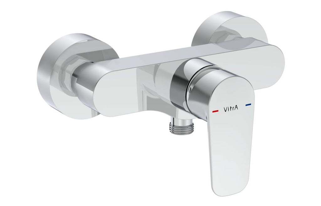 VTCM0244 - VitrA Flow Soft Wall Mounted Shower Mixer - Chrome image