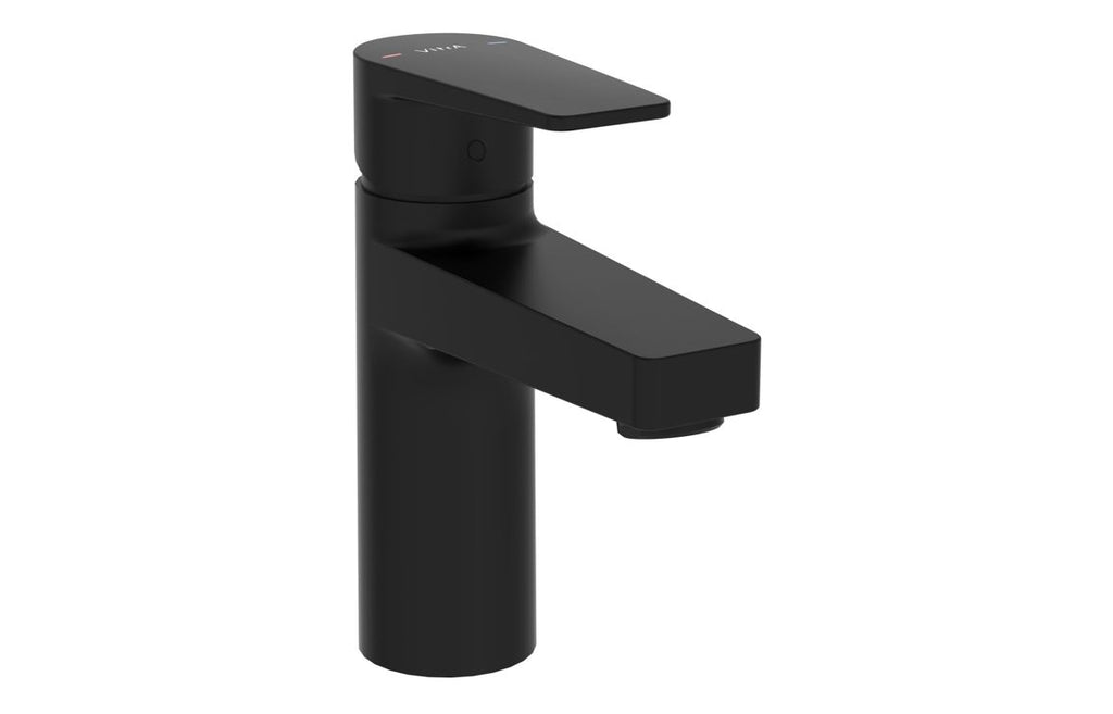 VTTS1190 - VitrA Flow Square Basin Mixer - Matt Black image
