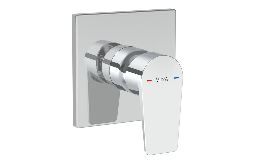 VTCM0154 - VitrA Flow Square Integrated Shower Mixer Valve - Chrome image