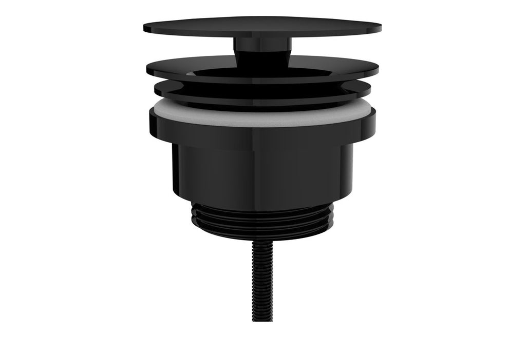 VTTW0120 - VitrA Universal Waste (Free-Flowing) - Gloss Black image