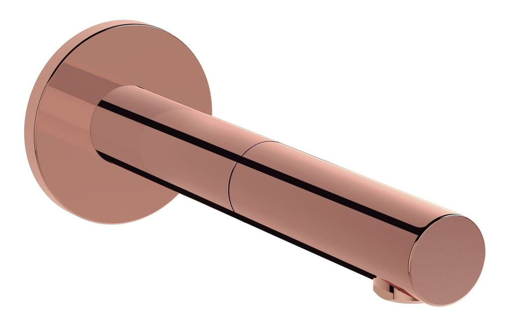 VTTS1422 - VitrA Origin Touch Free Wall Mounted Short Basin Mixer (Mains) - Soft Copper image