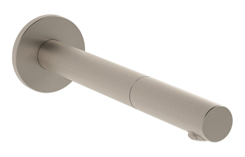 VTTS1416 - VitrA Origin Touch Free Wall Mounted Long Basin Mixer (Mains) - Brushed Nickel image