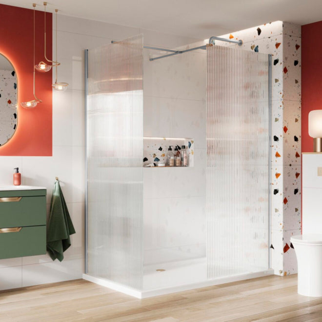 FR-089 - Forge Collection 8mm Wetroom Profile Pack - Chrome image