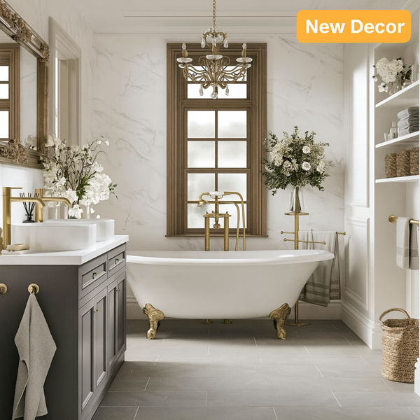 MP0800PU9110 - Pure Panel - Crystal Marble (0800) - Unlipped - 2700x1200x11mm - FSC Mix 70% image