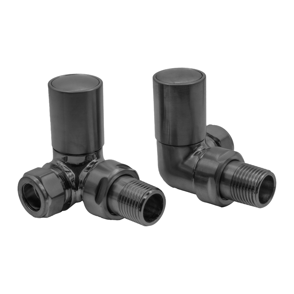 RNA2621 - Crova Corner Valves Gun Metal image