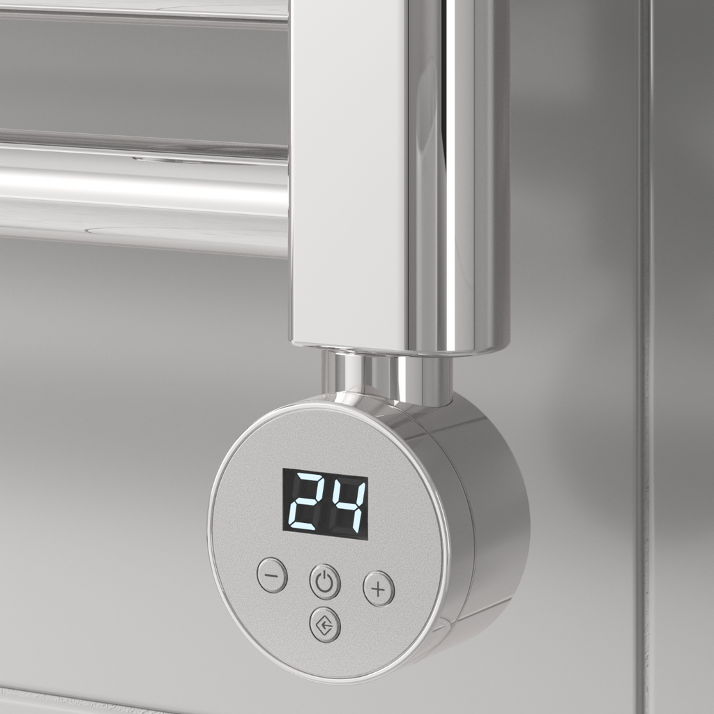 RNA2687 - Mini Round Thermostatic Control Unit Chrome image