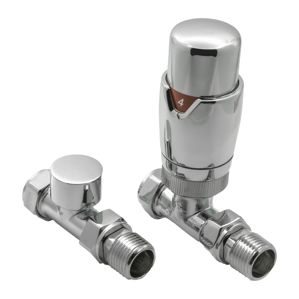 RNA2655 - Modal TRV Straight Valves Chrome image